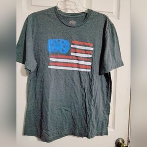 St John's Bay American Flag Shirt